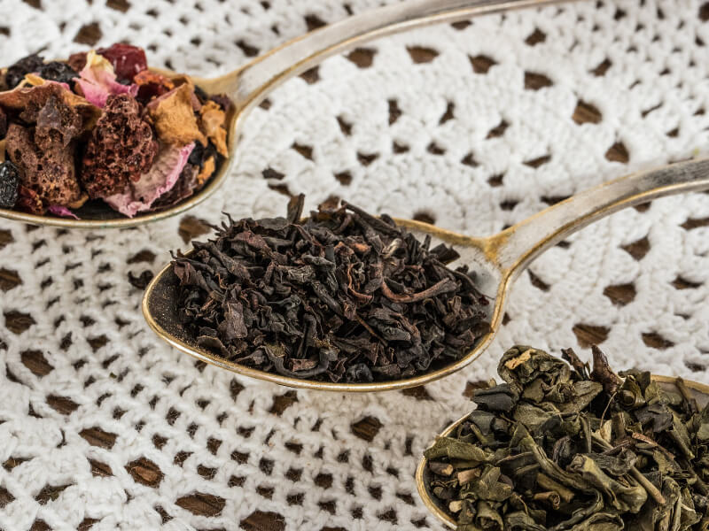 Verschiedene Tees in Bio-Qualität bei Eckis Teetied!